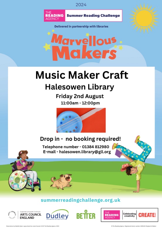 Halesowen Library - Music Maker Craft